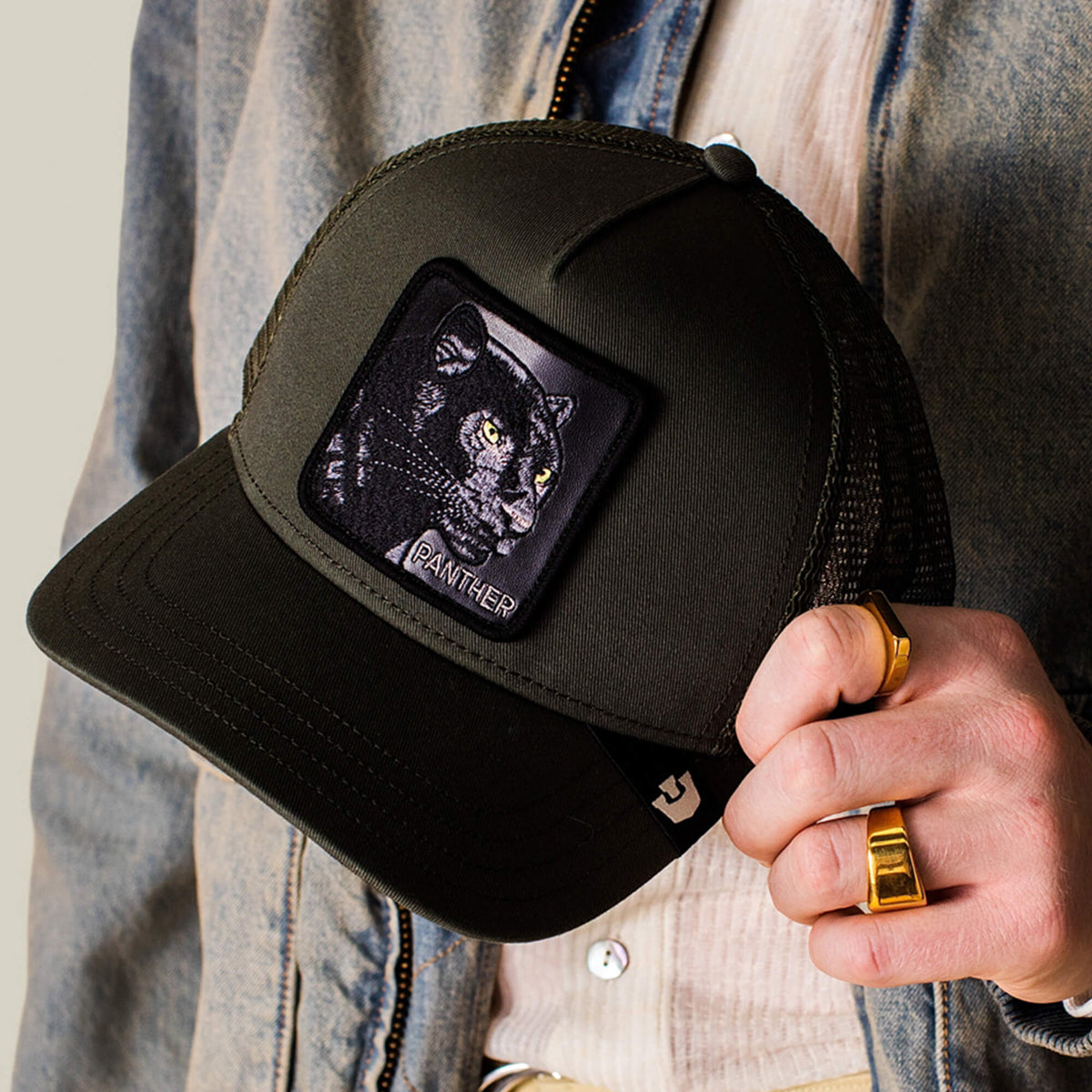 Goorin Bros. New | Panther Trucker PALM