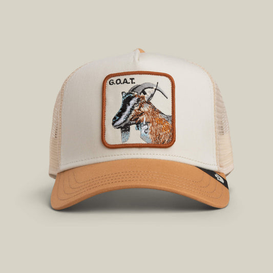 Goorin Bros. Popular | Goat Trucker CHALK / HEAT