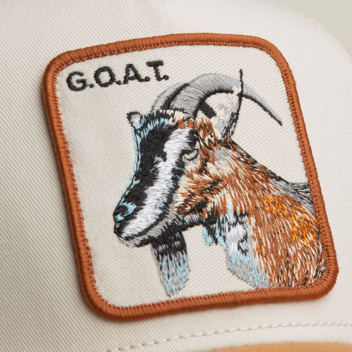 Goorin Bros. Popular | Goat Trucker CHALK / HEAT