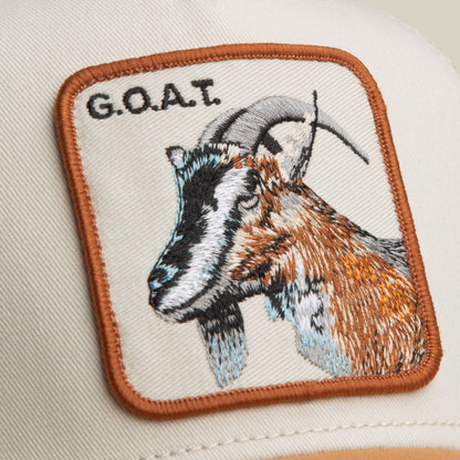 Goorin Bros. Popular | Goat Trucker CHALK / HEAT