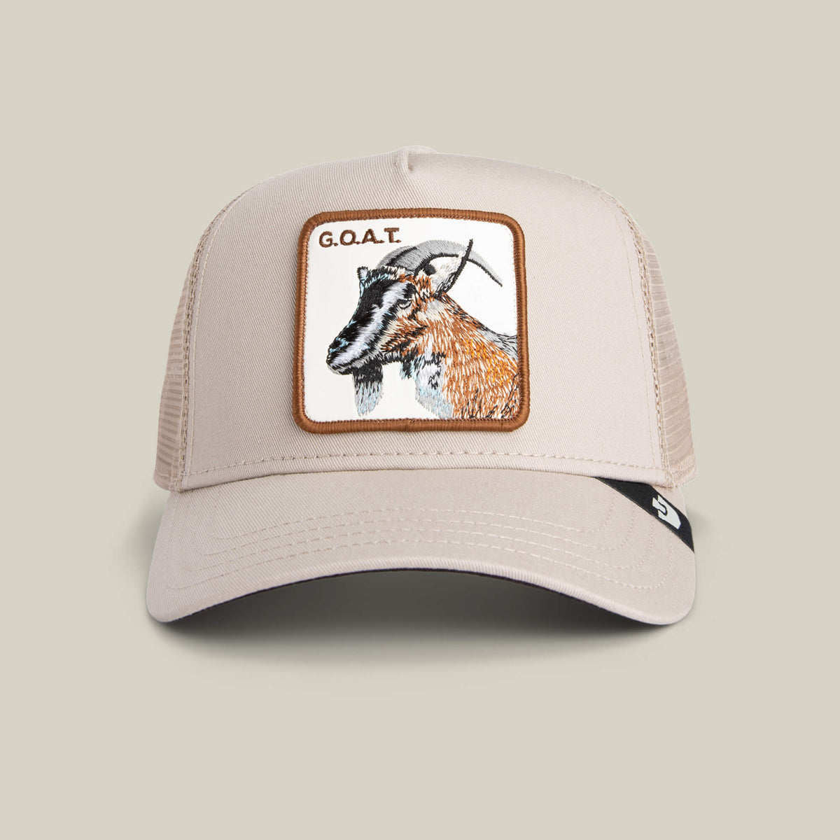 Goorin Bros. Popular | Goat Trucker CHALK / HEAT