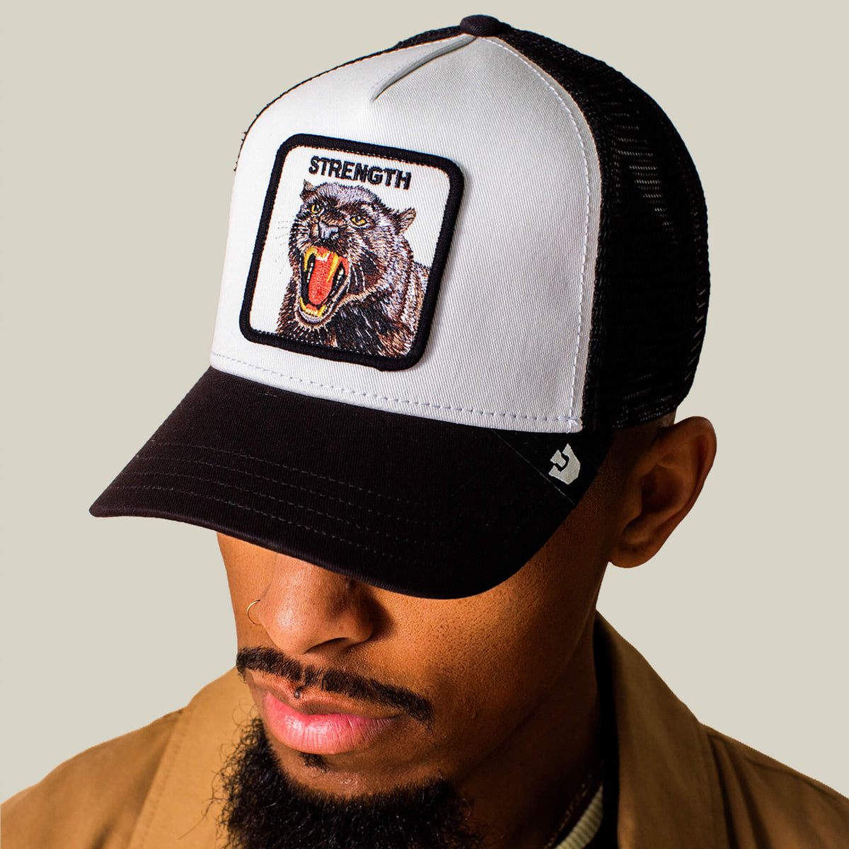 Goorin Bros. Signature | Strength Panther Trucker DUST / VOID