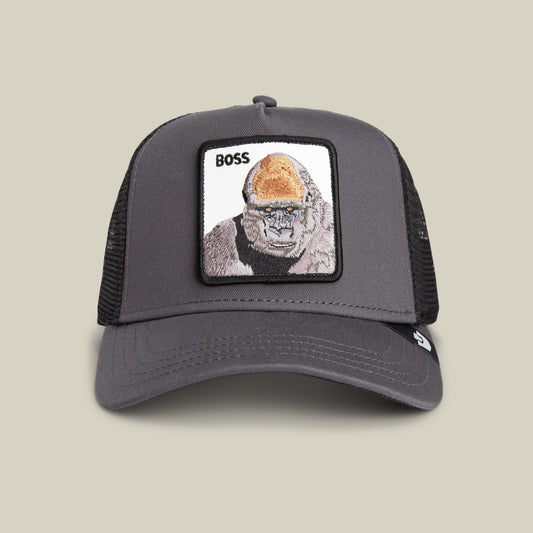 Goorin Bros. Great Value | Boss Trucker Oil Gray