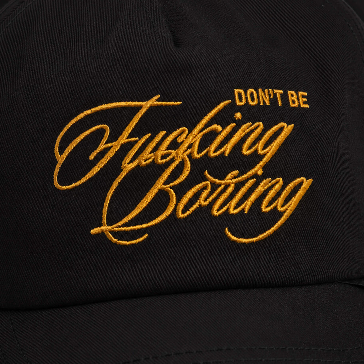 Goorin Bros. Discount | Don't Be Fucking Boring Void