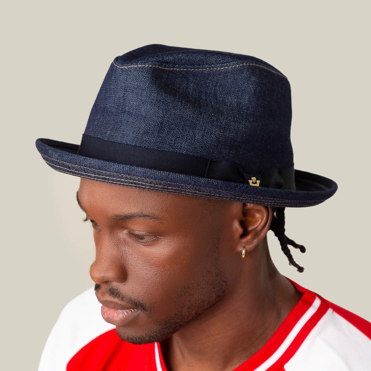 Goorin Bros. Featured | Noisy Big Stepper Indigo