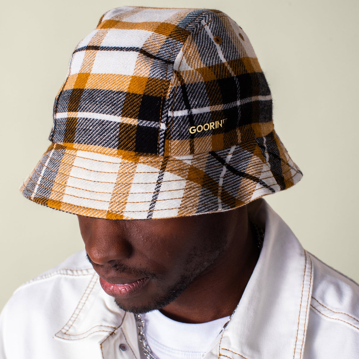 Goorin Bros. Featured | Bespoke Wordmark Bucket AMBER