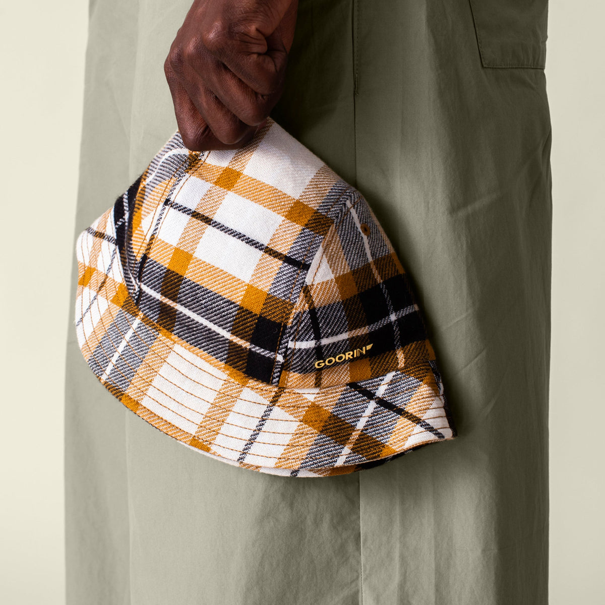 Goorin Bros. Featured | Bespoke Wordmark Bucket AMBER