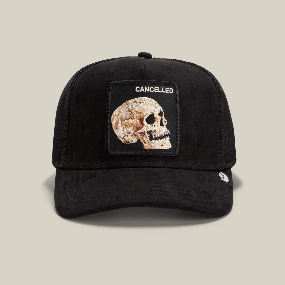 Goorin Bros. Popular | Bold Suede Skull Void Black