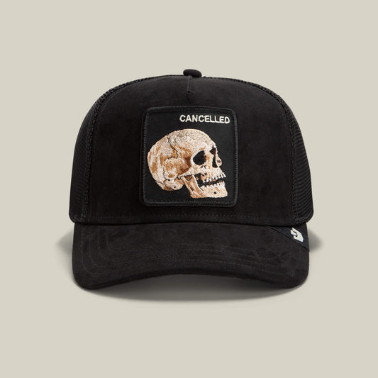Goorin Bros. Popular | Bold Suede Skull Void Black