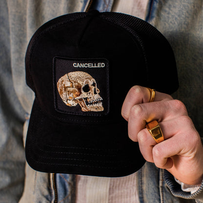 Goorin Bros. Popular | Bold Suede Skull Void Black
