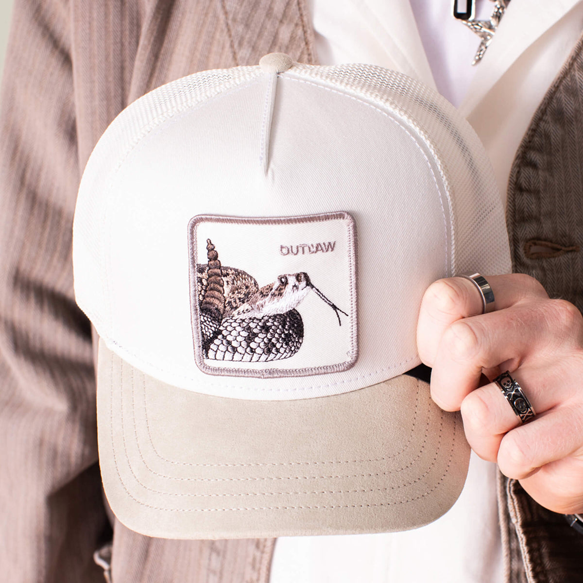 Goorin Bros. Popular | Suede Rattlesnake DUST / SCOUT