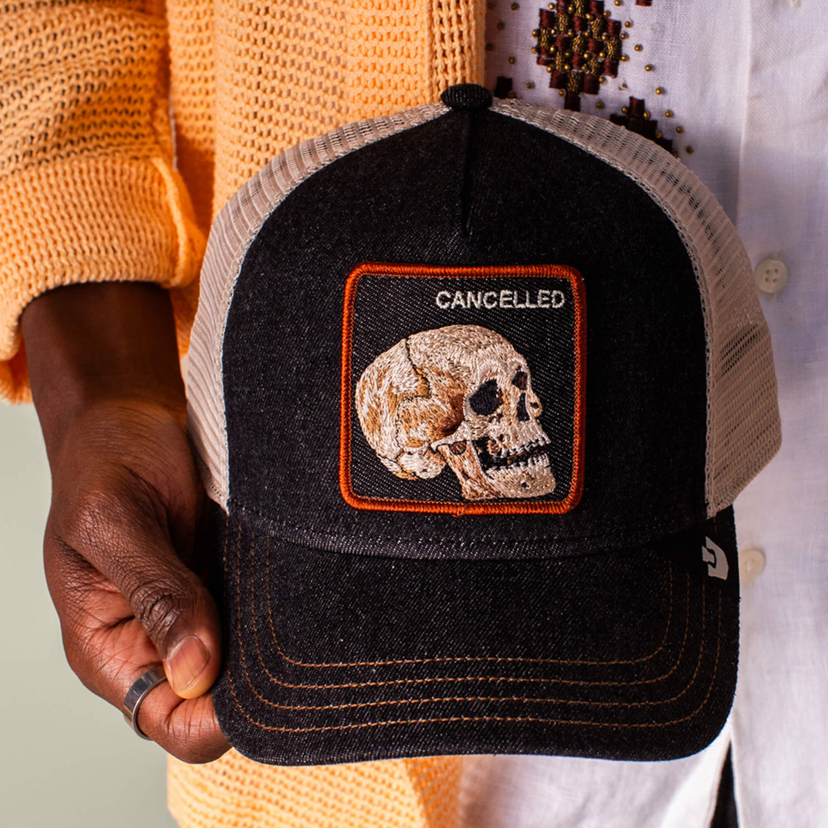 Goorin Bros. Latest | Denim Skull DARK DENIM