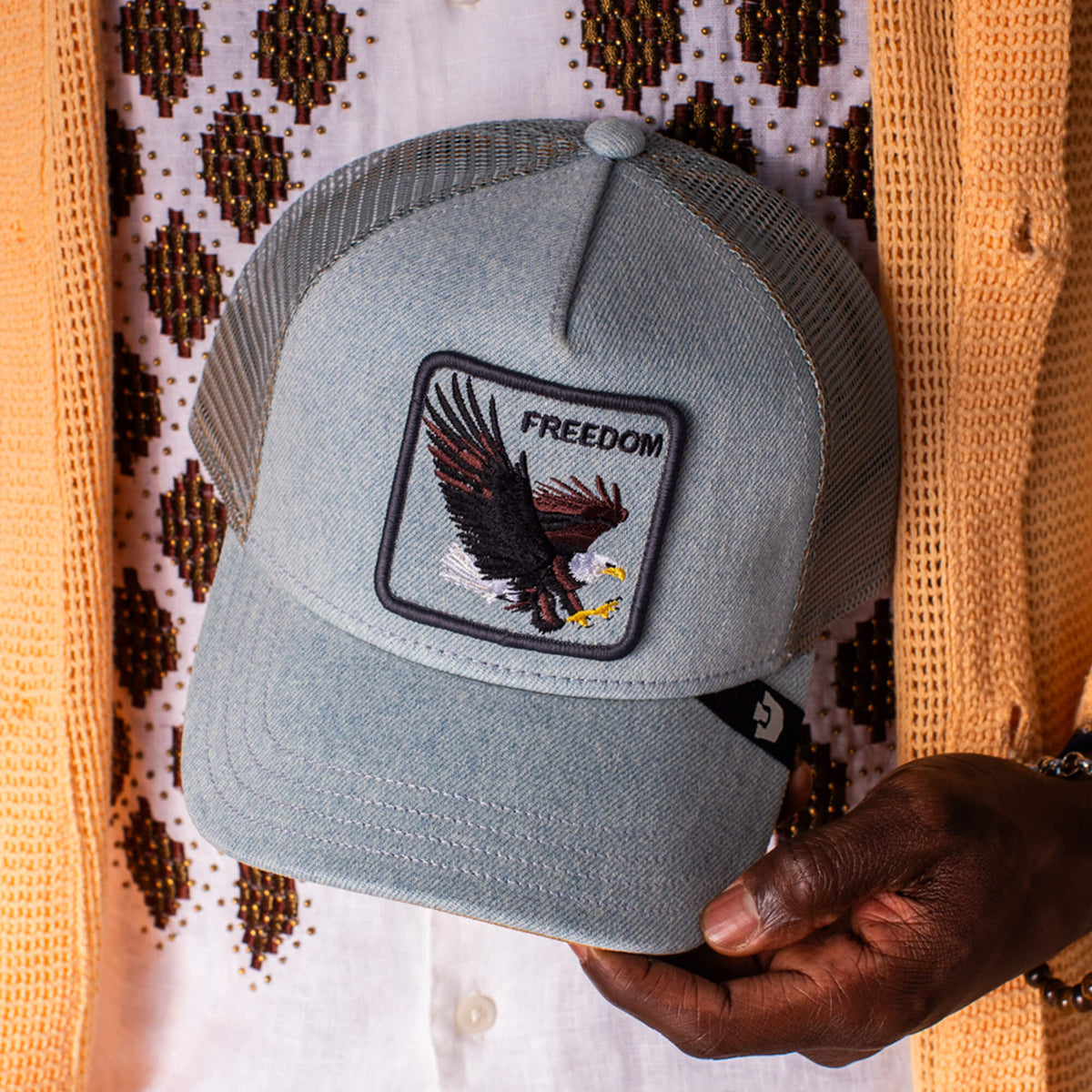 Goorin Bros. Special Offer | Denim Eagle LIGHT DENIM